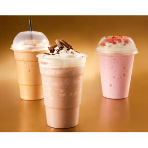 VASO CUP 8, 12, 16 OZ CON TAPA LISA Y TAPA DOMO