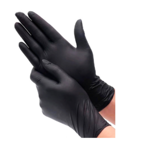 GUANTE NITRILO NEGRO TALLA L BO